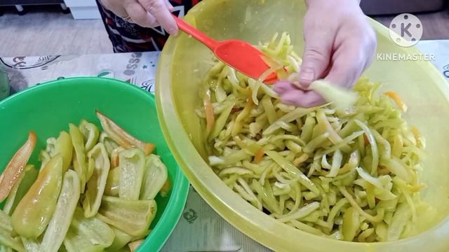 Заморозка сладкого перца . смотреть онлайн