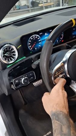 откидные номера с рулевых кнопок Mercedes