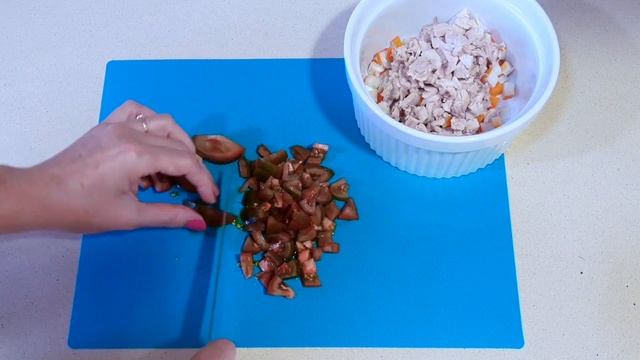 Очень Вкусный Салат за ПЯТЬ МИНУТ просто ПАЛОЧКА - Выр? смотреть онлайн