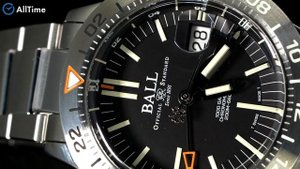 Обзор часов BALL DG9000B-S1C-BK. Швейцарские механические нару