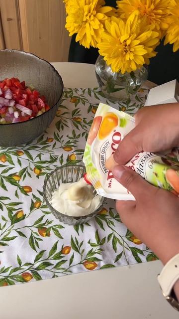 салат с печенным картофелем #салат  #салатскартофелем