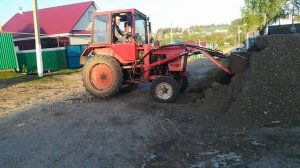 Тракторр Т-25 с куном