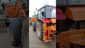 Отгрузка экскаватора погрузчика Амкодор нашему гостю