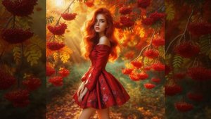 Ах, эта 🍒красная рябина ОСТРО! 🌶️ 2025 - Space Remix (insp. Нани