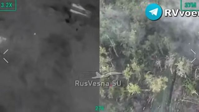 🇺🇦⚔️🇷🇺Враг вновь пытается прорваться в Курскую область на бронетехнике. смотреть онлайн