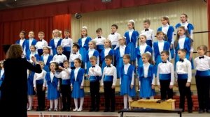 Заиграйте, мои гусельки. Н.Римский-Корсаков. Хор 1 классов ДМШ им.Гречанинова. Рук-ль Тумаева П.А.