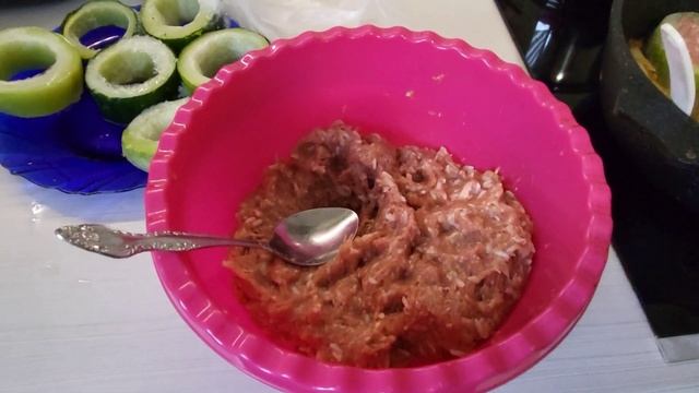 Фаршируем замороженные кабачки. Готовим вместе. #кули? смотреть онлайн