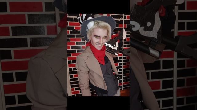 Striker Helluva Boss Cosplay / Демонстрация костюма Косплей Страйкер Адский Босс