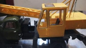 Модель автокрана Газ 53