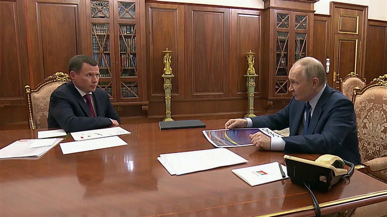 Владимир Путин провел встречу с главой "РОСНАНО" Сергеем Куликовым