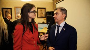 Андрей Свинцов - Открытие художественной выставки в посольстве Королевства Бахрейн
