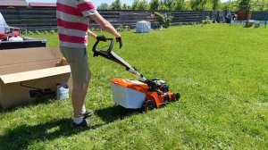 Небольшой обзор мотокосы Stihl RM 448.3 T 2024