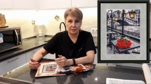 Набор вышивки крестиком "Золотое руно" "Рандеву" обзор,