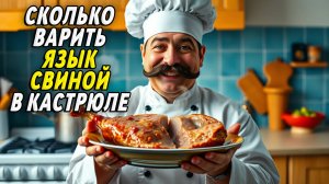 Сколько варить язык свиной в кастрюле