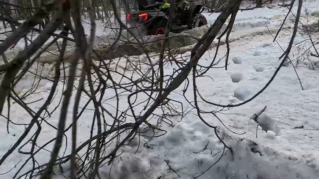 Мартовские покатушки на Литровых квадроциклах Sharmax Aode смотреть онлайн