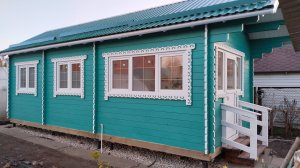Индивидуальный проект,названный Заказчицей "Домик Снегурочки"