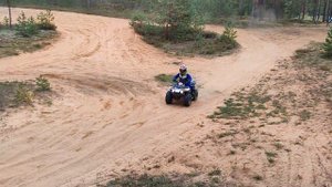 Kayo AU125 покоряем карьер на квадроцикле