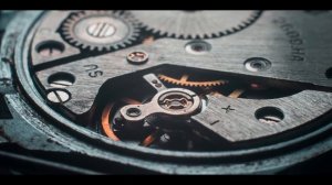 Футаж часового механизма