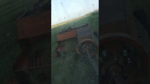 Работа пресс-подборщика Киргизстан с муфтой и увеличе