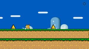 ЧТО !? GEOMETRY MARIO ?! Обзор на Geometric Pixel Dash