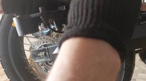 Замена колодок на мотоцикле VOGE 300 Rally