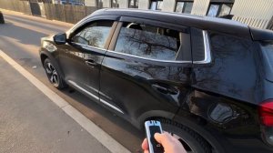 Функция открытия/закрытия окон со штатного ключа CHERY Ti