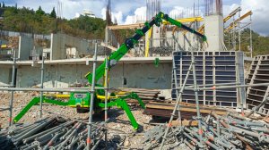 Vorder VRD3  Работа мини крана-паука на юге России.