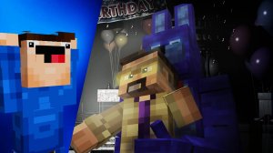 😱Я перенёс воспоминания BONNIE из FNAF 2 в майнкрафт | #NOOB