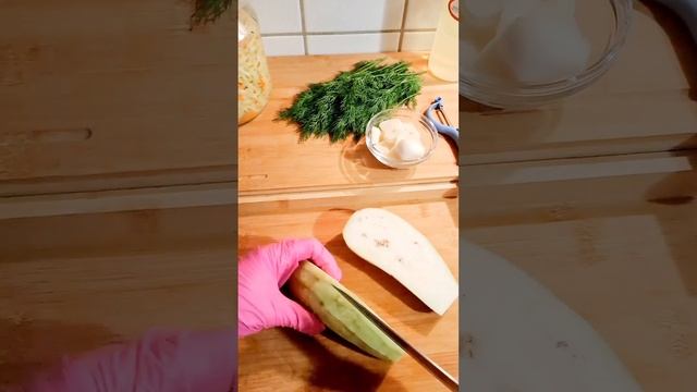 Закуска на все 💯Маринованные баклажанчики🍆🍆🍆 смотреть онлайн