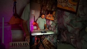 Черная смородина, SevenRose на синтезаторе.