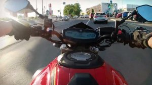 ОБЗОР YAMAHA МТ-07 В ТРАФФИКЕ