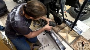 Замена тормозных колодок и диска Honda GL1500