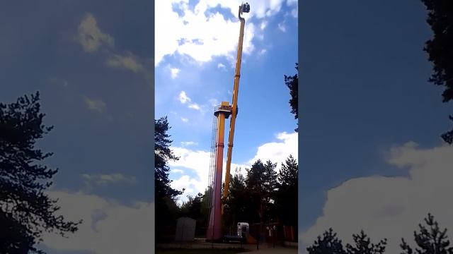 Бустер- самый страшный аттракцион в Сормовском парке #нижнийновгород
