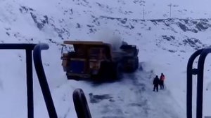 БЕЛАЗы 75131 в карьере
