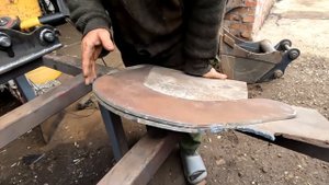 Серповидный ковш. Ковш для мини экскаватора своими ру?