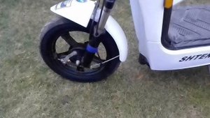 Собрать веломобиль из одного электроскутера. Assemble a velo