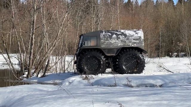 Тест-драйв вездехода Архант N смотреть онлайн