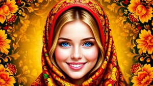 Раскрасавица Хохлома