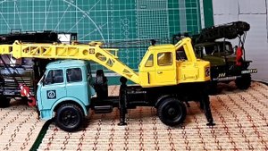 АВТОКРАН Маз-500 К-67! НОВАЯ КОНВЕРСИЯ В КОЛЛЕКЦИЮ!