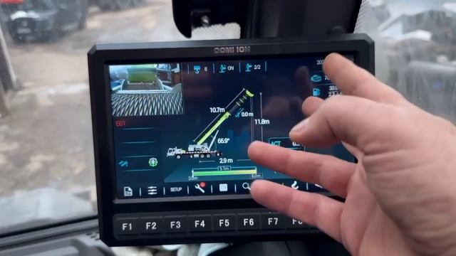 Калибровка длина стрелы Зоомлион Аренда автокранов 25-