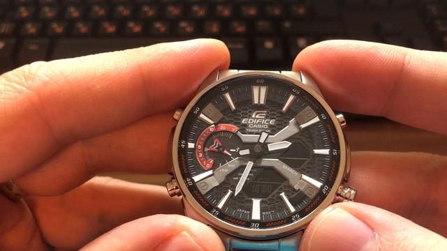 Обзор и настройка часов Casio Edifice ECB-S100D-1A смотреть онлайн