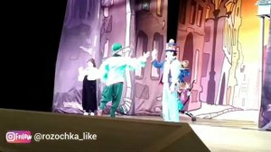 Розочка и театр кошек Куклачева. Спектакль с кошками.