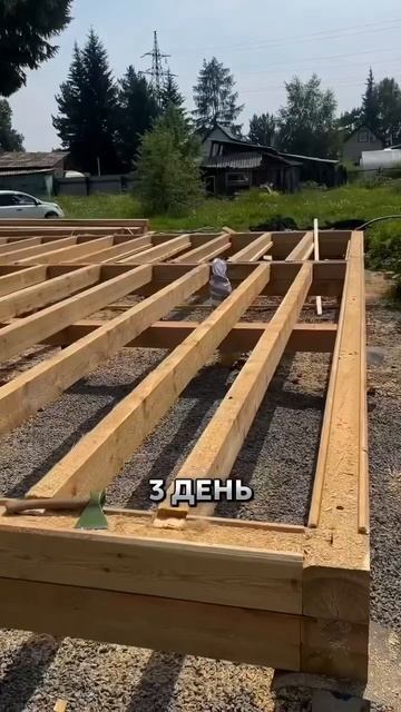 Свайный фундамент. Строительство дома за 7 дней @iaminhome