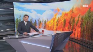 В Читинском районе тушат сильный лесной пожар / События на ТВЦ