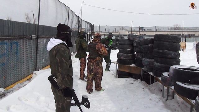 "Арыстан" играет в пейнтбол (07.02.2015) смотреть онлайн