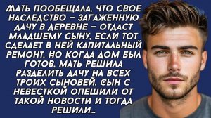 Сын с невесткой опешили когда узнали что мать дачу, которую они строили, решила разделить на всех