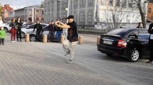 Разнос танцпола от Артура Байназарова.Танцы.Разогрев.Туса