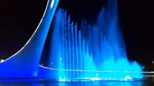 Поющие фонтаны олимпийский парк Сочи 2019 г. ⛲