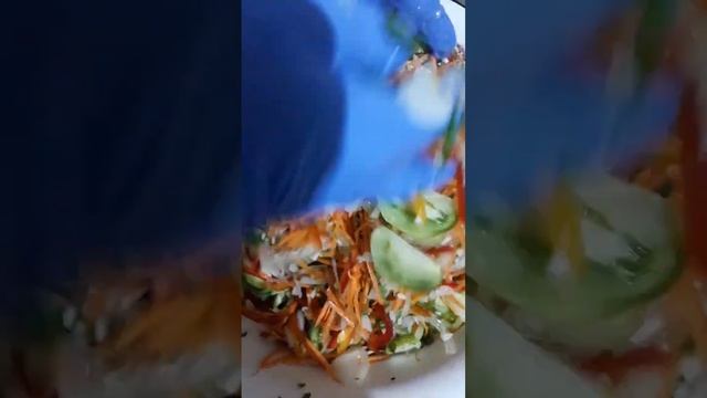 Көк қызанақтан күздік салат🌶🥕Салат из зеленых поми?