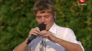 Х-Фактор Украина Александр Кривошапко. LunaTu